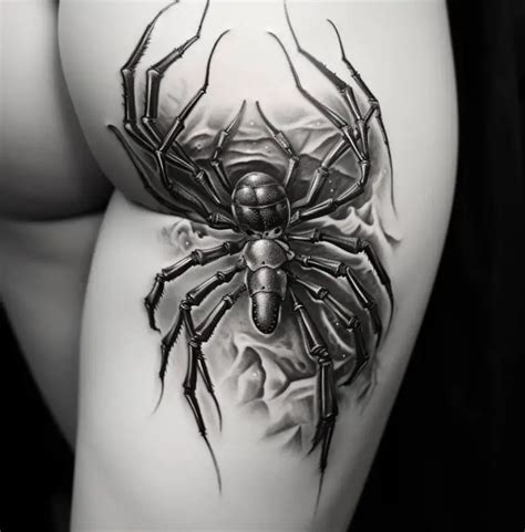 araña tatuaje mujer|Tatuaje de araña: historia, significado y diseños